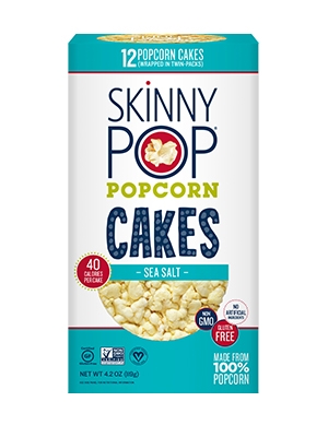 Sea Salt Popcorn Cakes