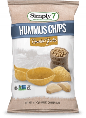 Roasted GarlicHUMMUS CHIPS 24 pack