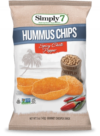 Spicy Chili PepperHUMMUS CHIPS 24 pack