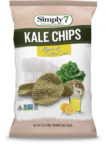 Lemon & Olive OilKALE CHIPS 24 pack