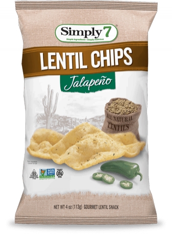 JalapenoLENTIL CHIPS 24 pack