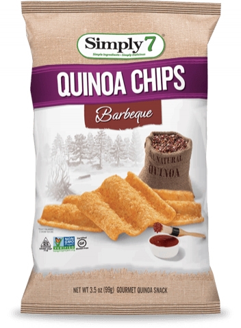BarbequeQUINOA CHIPS 24 pack