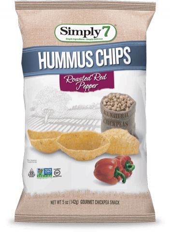 Roasted Red PepperHUMMUS CHIPS 24 pack