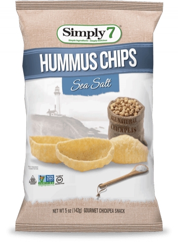 Sea SaltHUMMUS CHIPS 24 pack
