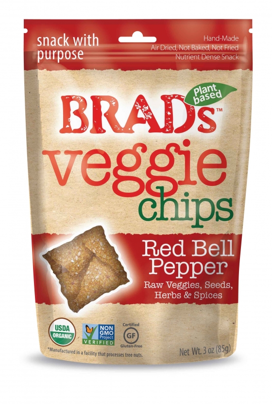 Veggie Chips: Red Bell Pepper 12 Pack