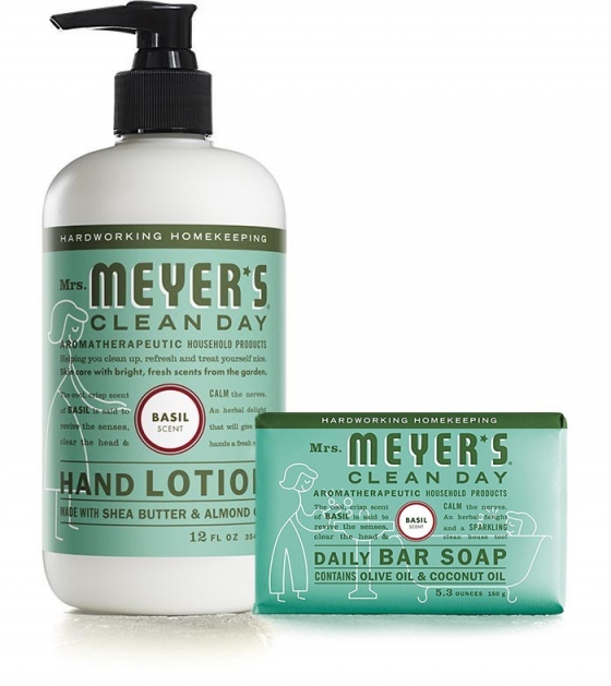 BasilBAR SOAP AND LOTION SET