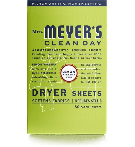 Lemon VerbenaDRYER SHEETS