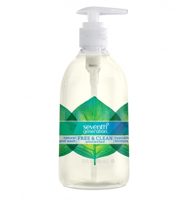 Natural Hand WashFree & Clean unscented