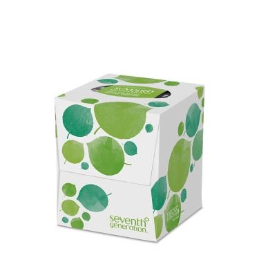 100% Recycled Facial TissueCube