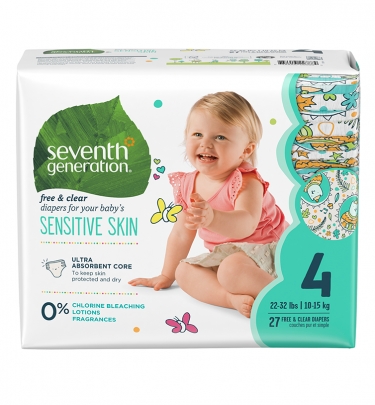 Free & Clear Baby DiapersSize 4