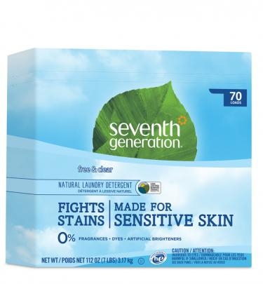 Natural Powdered Laundry DetergentFree & Clear