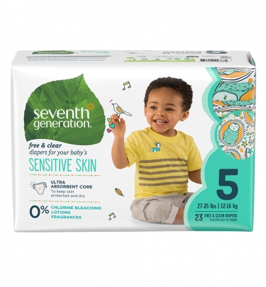 Free & Clear Baby DiapersSize 5