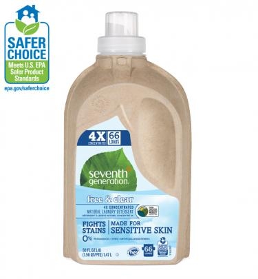 Natural 4X Concentrated Laundry DetergentFree & Clear