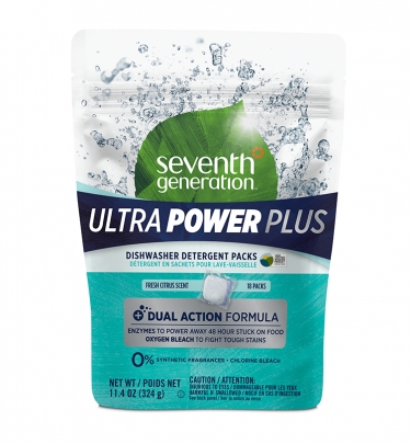 Ultra Power Plus™ Dishwasher Detergent PacksFresh Citrus Scent