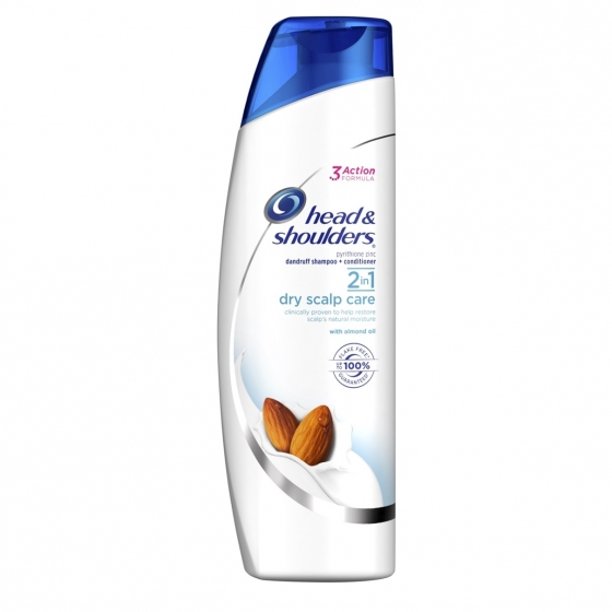 DRY SCALP CARE WITH ALMOND OIL 2-IN-1