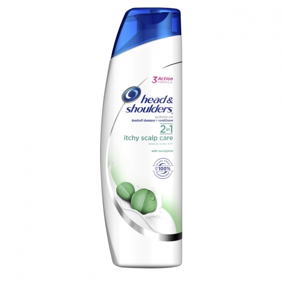 ITCHY SCALP CARE WITH EUCALYPTUS 2-IN-1