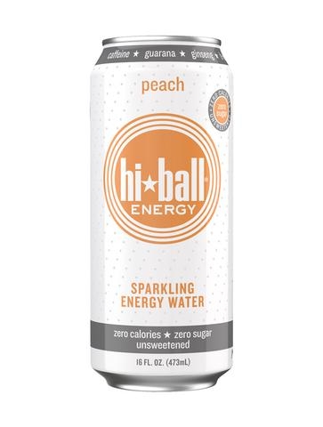 16 oz. Peach Sparkling Energy Water 12-Pack