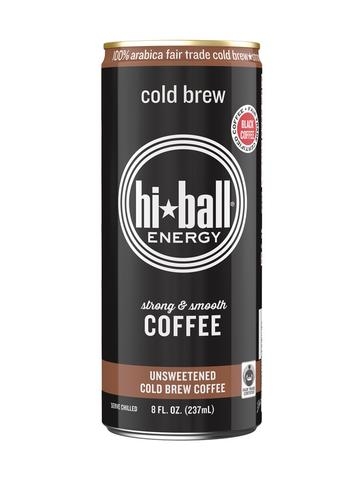 8 oz. Black Unsweetened Cold Brew Coffee 12-Pack