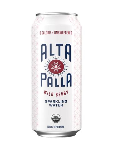 16 oz. Wild Berry Alta Palla Organic Sparkling Water 12-Pack