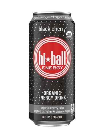 16 oz. Black Cherry Organic Energy Drink 12-Pack