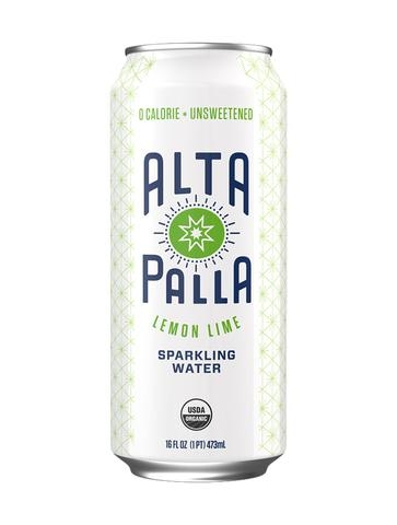 16 oz. Lemon Lime Alta Palla Organic Sparkling Water 12-Pack