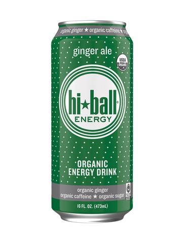 16 oz. Ginger Ale Organic Energy Drink 12-Pack