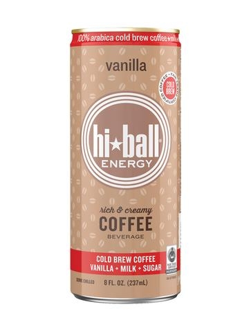 8 oz. Vanilla Cold Brew Coffee 12-Pack