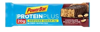 New ProteinPlus Reduced Sugar Bar chocolate peanut butter
