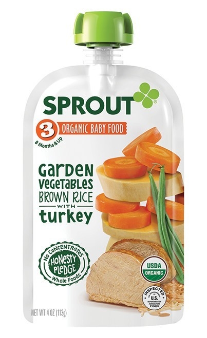 Garden Vegetables Brown Rice with Turkey