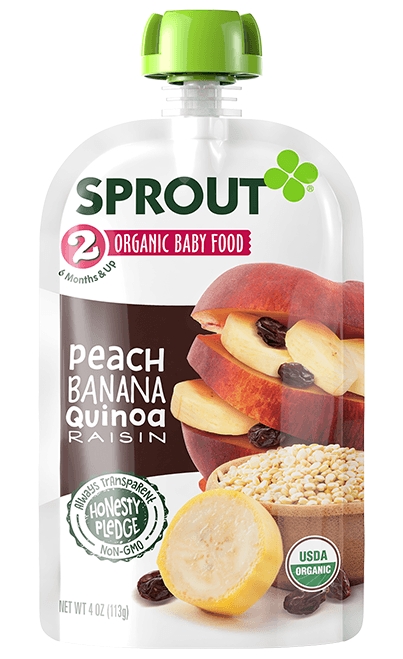 Peach Banana Quinoa Raisin