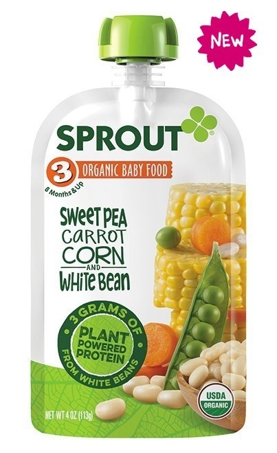Sweet Pea Carrot Corn White Bean