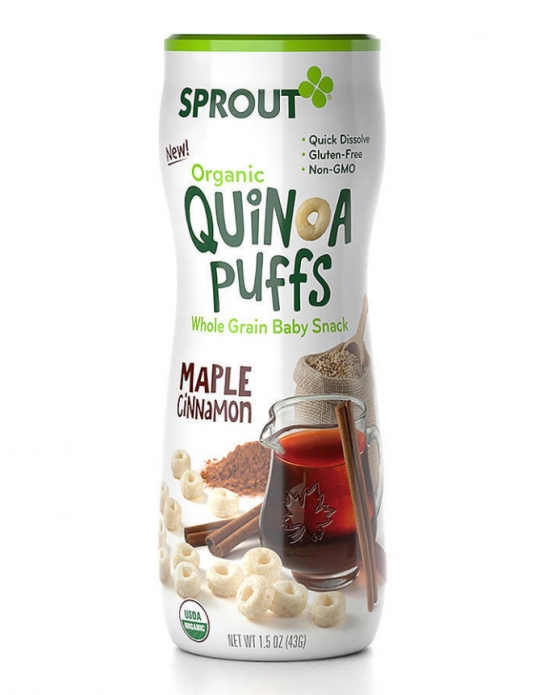 Maple Cinnamon Quinoa Puffs