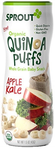 Apple Kale Quinoa Puffs