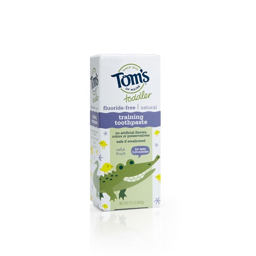 Fluoride-Free Toddler Training Toothpaste