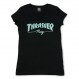 Girls Thrasher Mag Logo V-Neck