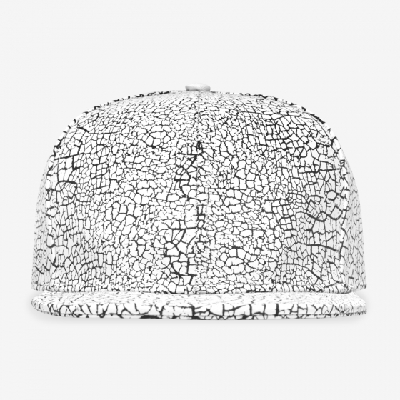 CRACKED 3D PRINT 6 PANEL - WHITE