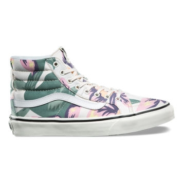 Vintage Floral UA SK8-HI Slim