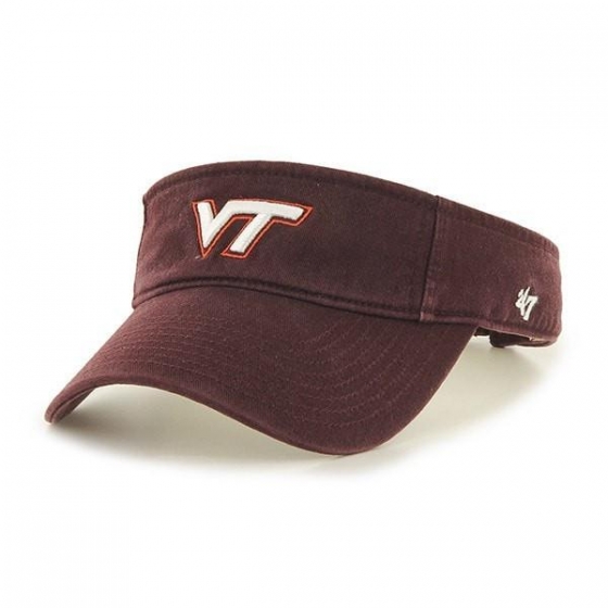 VIRGINIA TECH HOKIES '47 CLEAN UP VISOR
