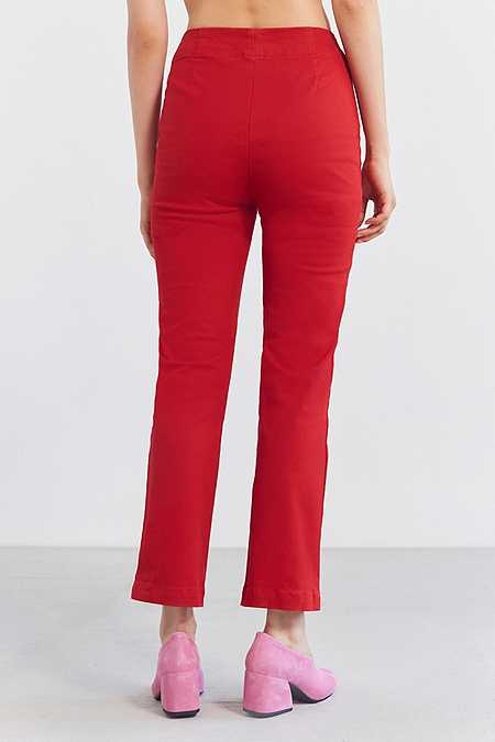Silence + Noise Malorie High-Rise Zipper Pant