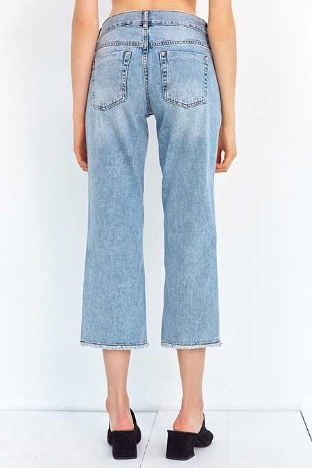 BDG Mid-Rise Cropped Flared Jean
