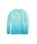 Long-Sleeve Dip Dyed Vintage Whale Pocket T-Shirt
