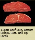 Beef Loin, Bottom Sirloin, Butt, Ball Tip Steak