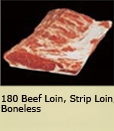 Beef Loin, Strip Loin Boneless