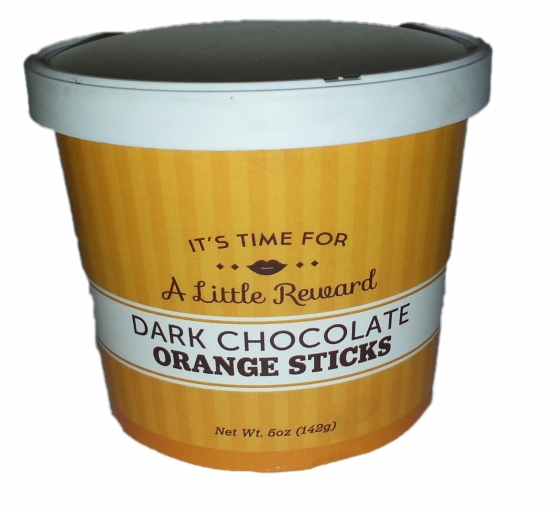 Dark Chocolate Orange Sticks