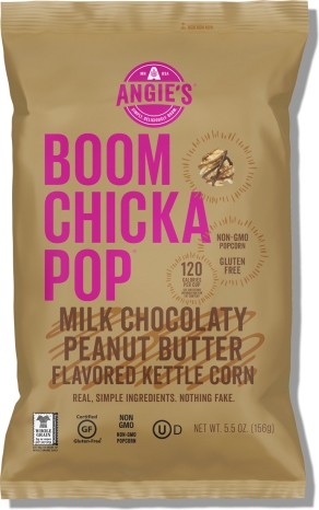 Milk ChocolatyPeanut ButterFlavored Kettle Corn