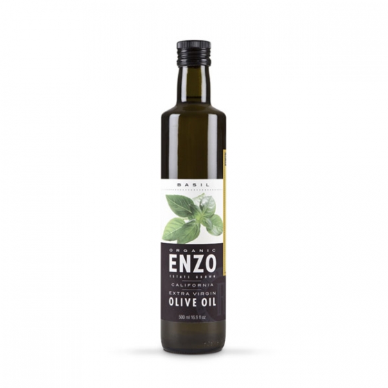Basil Infused 
Organic Extra Virgin Olive Oil