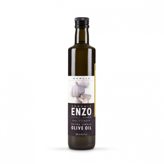 Garlic Infused 
Organic Extra Virgin Olive Oil