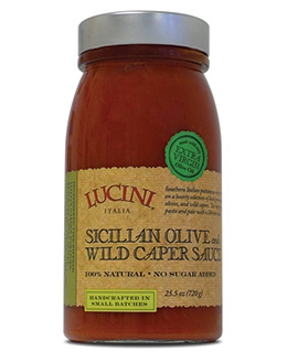 SICILIAN OLIVE & WILD CAPER TOMATO SAUCE