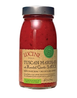 TUSCAN MARINARA WITH ROASTED GARLIC TOMATO SAUCE