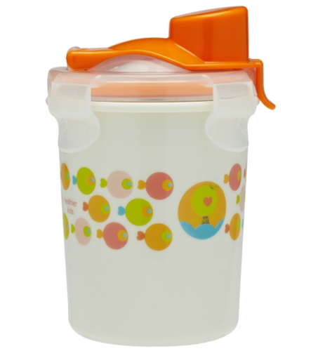 Keepin' SMART™ double insulated stainless cup - orange / fish / 8 oz